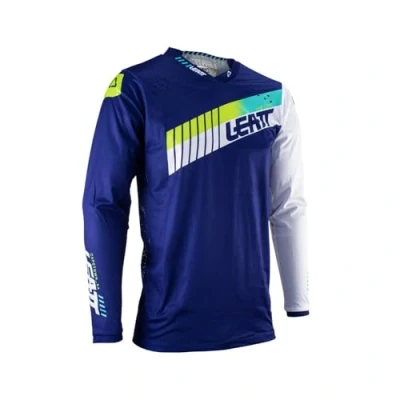 Afbeelding van Leatt Moto 4.5 Lite V23 Blue Motocross Jersey Maat L