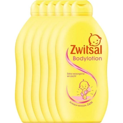Afbeelding van Zwitsal Bodylotion Voordeelverpakking 6x400ml