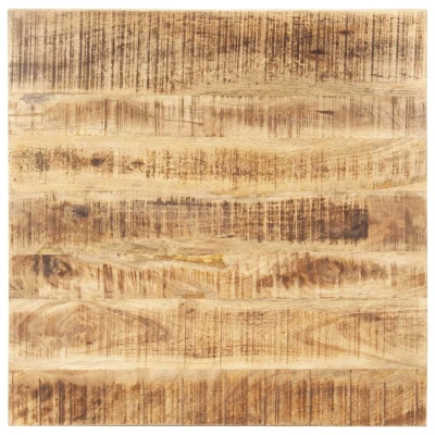 Afbeelding van Tafelblad 25 27 mm 80x80 cm massief mangohout