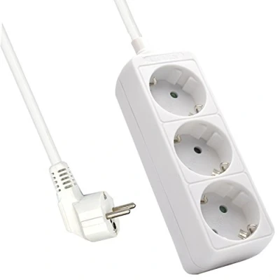 Afbeelding van 3 voudige Stekkerdoos zonder Schakelaar Ewent EW3958 3680W (1,5 m)