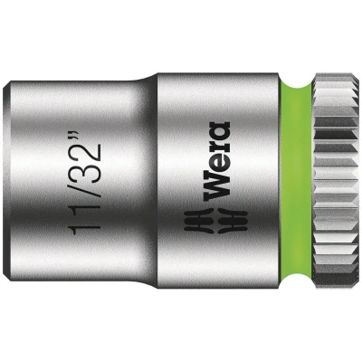 Afbeelding van Wera 8790 HMA Zyklop hand en machinedop 1/4&quot; aandrijving 11/32&quot;x23mm
