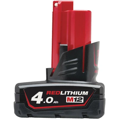 Afbeelding van Milwaukee Accu Li Ion M12 B4 (12 V / 4,0 Ah Red Ion)