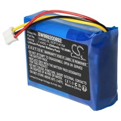 Afbeelding van vhbw Batterij compatibel met Philips Fidelio B5, B5/12, HTL9100 luidspreker, luidspreker (2500 mAh, 7,4 V, Li polymeer)