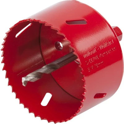 Afbeelding van Gatenzaag 76 mm bimetaal rood