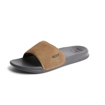Afbeelding van Reef ONE Slide Muiltjes, Heren, Maat: 35, Grey/tan Kunststof