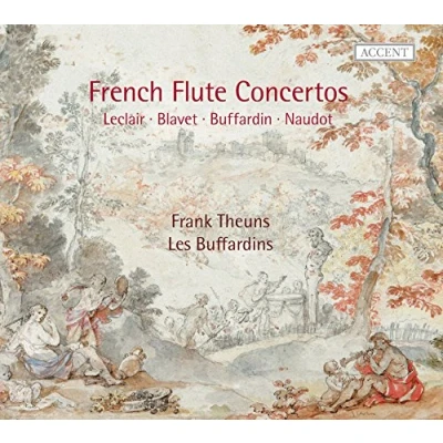 Afbeelding van Les Buffardins &amp; Frank Theuns French Flute Concertos (CD)