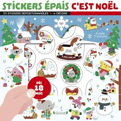 Afbeelding van C&#039;EST NOEL STICKERS EPAIS