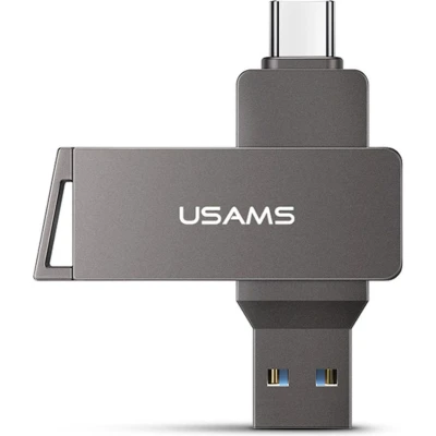 Afbeelding van USAMS USB Stick 256GB met Type C + 3.0 Dual Flash drive