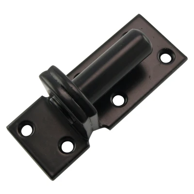 Afbeelding van Plaatduim zwart pen 16mm