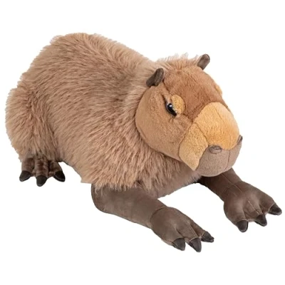 Afbeelding van Wild Republic capibara knuffel 80 cm Pluche waterzwijn knuffeldieren knaagdieren