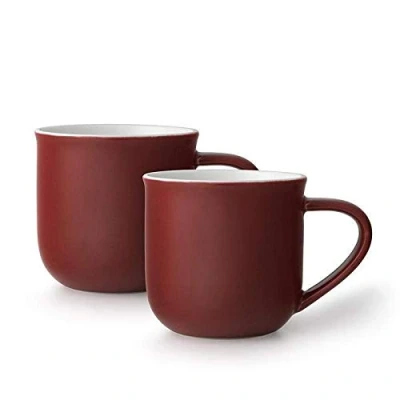 Afbeelding van Viva Minima Balanced Medium Tea Cup Set of 2 Pieces (Pure White)