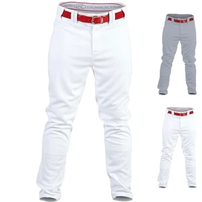 Afbeelding van Rawlings Straight Jeans (Gerades Bein) PIN150 Broek Wit/Zwart S Heren (1 stuk)