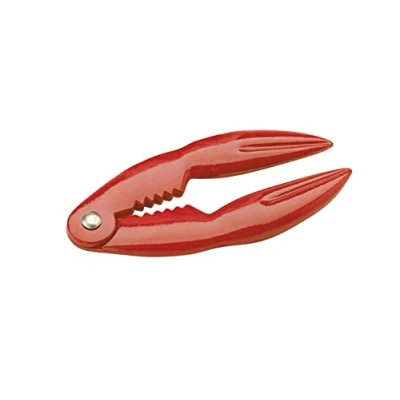 Afbeelding van KitchenCraft, kreeftang, krabtang, rood, 14 x 7 cm