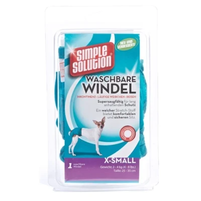 Afbeelding van Simple Solution Luier Wasbaar XS 25 35 CM 2 4 KG (102757)