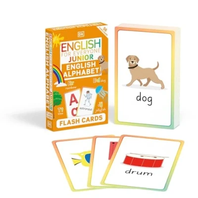 Afbeelding van DK English for Everyone Junior Alphabet Flash Cards
