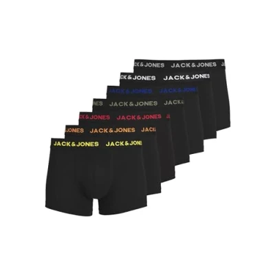 Image de Boxers Jack &amp; Jones Basic Trunks Homme (lot de 7)