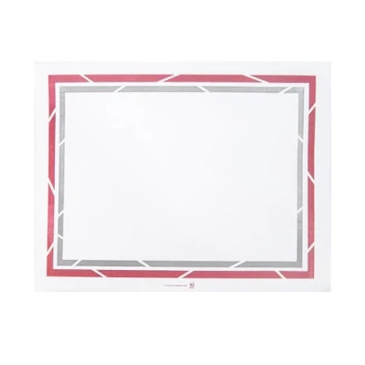 Afbeelding van Set van 500 placemats &quot;Self Service&quot; 48 g/m² 25 x 31 cm wit papier