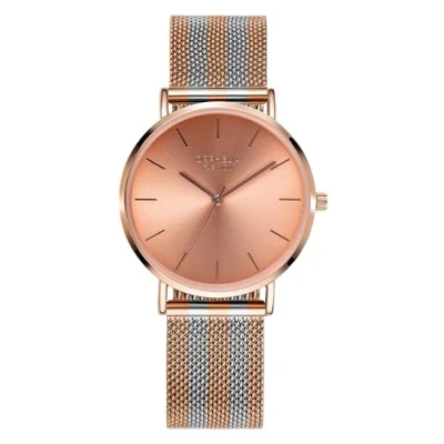 Afbeelding van Orphelia Fashion dameshorloge analoog Milano, Roségoud/zilver, armband