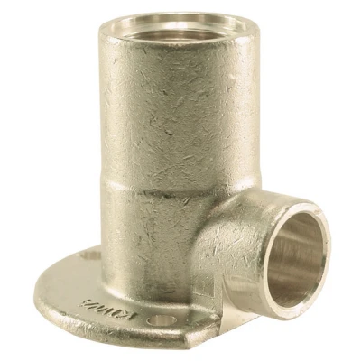 Afbeelding van Riko Messing soldeer muurplaat hoog 3/4&quot;x22mm