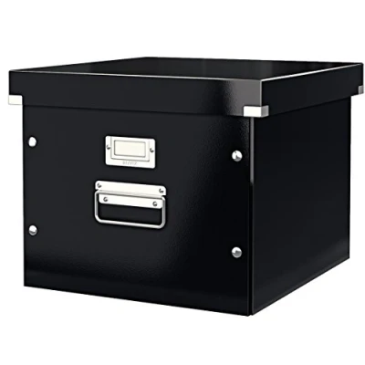 Afbeelding van Leitz Hangmappendoos Click &amp; Store zwart hangmappenkoffer