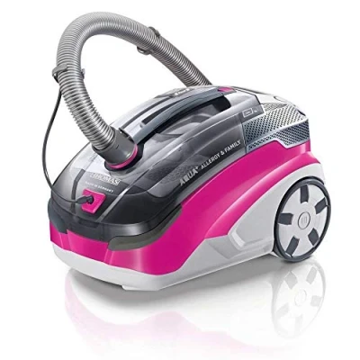 Afbeelding van Thomas 788585 stofzuiger 1,8 l 1600 W framboos/grijs