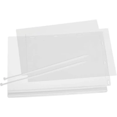 Afbeelding van Durable waterbestendige hoes, met kabelbinders, ft A4, pak van 5 stuks multifunctionele mapjes