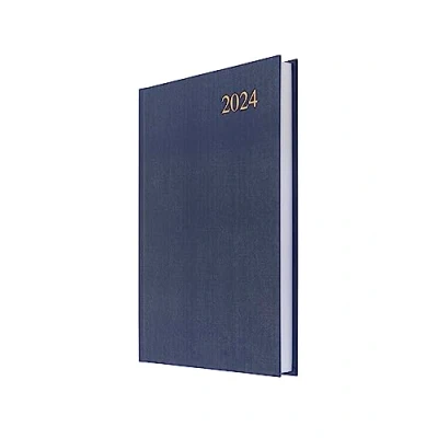 Afbeelding van Collins Debden Essential dagplanner 2024, één pagina per dag, dagboek en planner voor bedrijven, kantoor, academici personen (formaat