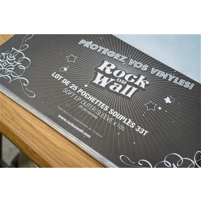 Image de Set 100 Pochettes souples vinyle 33 Tours