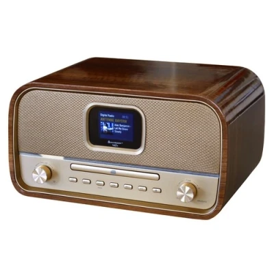 Afbeelding van Soundmaster Nmcdab990gold Dab+, Fm Radio Met Cd,mp3 En Bluetooth Bruin