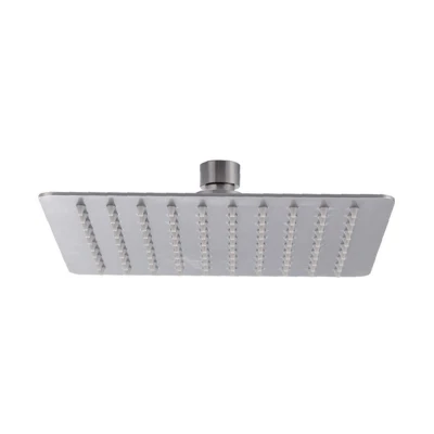 Afbeelding van Wiesbaden UFO Luxe hoofddouche vierkant 20cm ultra plat RVS