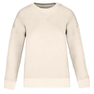 Afbeelding van Native Spirit Ecologische damessweater met afhangende mouwen NS420 Ivory