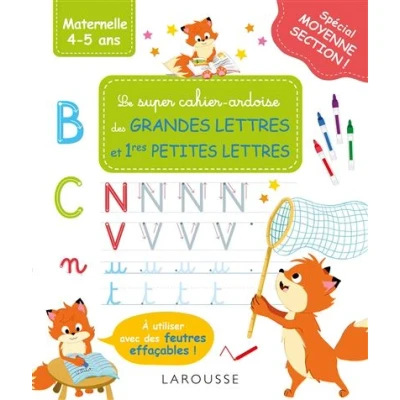 Image de Mon super cahier ardoise MS grandes lettres premières petites