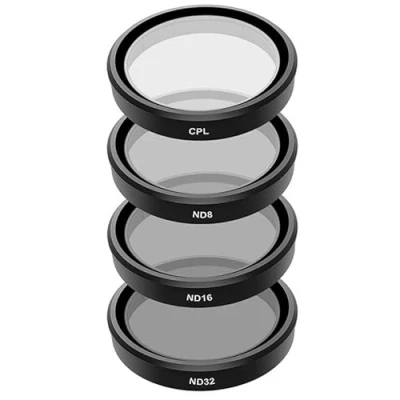 Afbeelding van Telesin CPL+ND8/16/32 Lens Filter Kit 4 pack DJI Osmo Action 3/4
