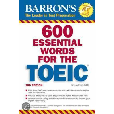 Afbeelding van 600 Essential Words for the TOEIC