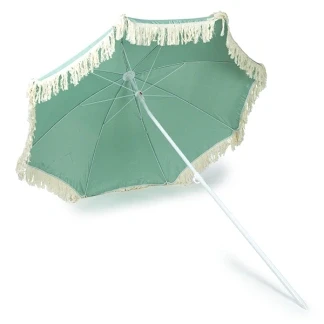 Afbeelding van Strand parasol Gardalux Ø 176 cm (Groen, Rond)
