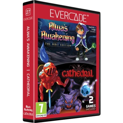 Afbeelding van Evercade Alwa&#039;s Awakening &amp; Cathedral Cartridge 1