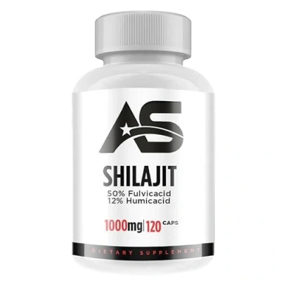 Afbeelding van Shilajit 1000mg 120 Capsules Hoog gedoseerd 50% Fulvinezuur 12% Humuszuur