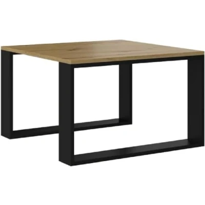 Afbeelding van MODERN Mini Table 67x67x40 cm Artisan Oak/Black