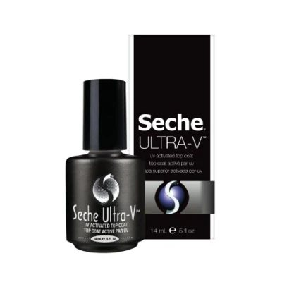 Afbeelding van Seche Kalmerende behandeling Top Coat Ultra V Nagellak, 14 ml