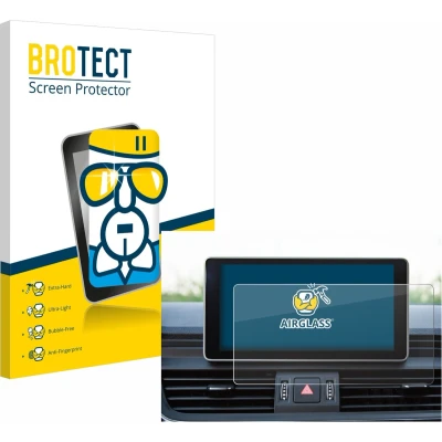 Afbeelding van BROTECT Screenprotector voor Audi Q5 2017 MMI 8.3&quot; Folie Beschermfolie Beschermglas transparant
