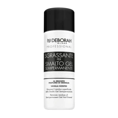 Afbeelding van Deborah Milano Professional Semi permanente nagellakontvetter met arganolie, versterkend en beschermend effect, verwijdert overtollige nagellak op de nagel, 120 ml