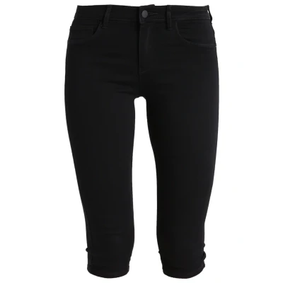 Afbeelding van ONLY Onlrain REG SK Knickers Jeansshort, Dames, Maat: Medium, Black