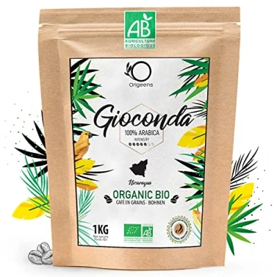 Image de ORIGEENS CAFE Grain BIO 1kg Café en Arabica Gioconda Single Origin Nicaragua Torréfaction Artisanale