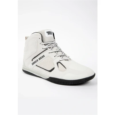 Afbeelding van Gorilla Wear TROY Sneakers hoog, Heren, Maat: 41, White Veloursleer
