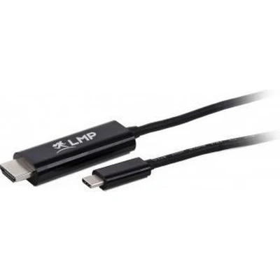 Afbeelding van LMP USB C to HDMI 2.0 cable, 3.1 (m), 4K@60Hz, zwart, 1.8 m