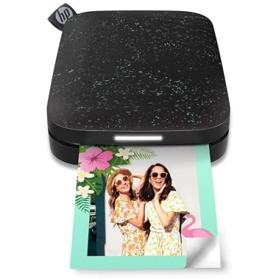 Afbeelding van HP Sprocket draagbare fotoprinter (roze), 2 x 3 inch (2 inch) van uw iOS en Android camera