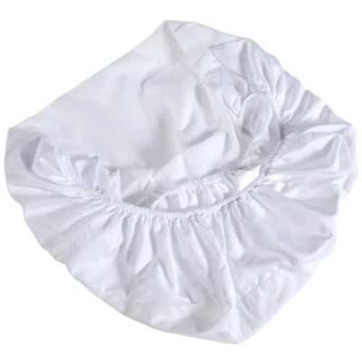 Afbeelding van BBC420702 Babycalin badstof matrasbeschermer, 40 x 80 cm, wit