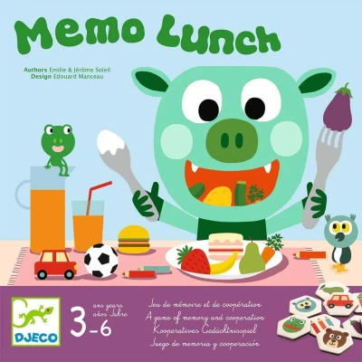 Afbeelding van Djeco geheugen en samenwerkingsspel memo lunch