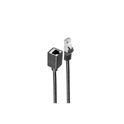 Afbeelding van S Conn BS08 62025 netwerkkabel 1 m Cat7 S/FTP (S STP) Zwart