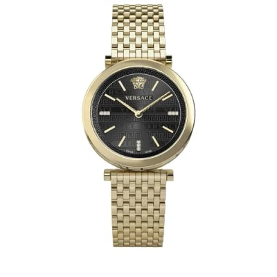 Afbeelding van Versace VELS01119 horloge vrouw Roestvrij Staal goud